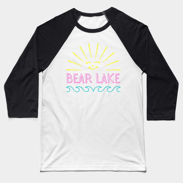 Bear Lake Utah Baseball T-Shirt by Pacific Opal